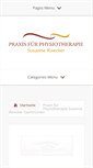 Mobile Screenshot of physiotherapie-rixecker.de